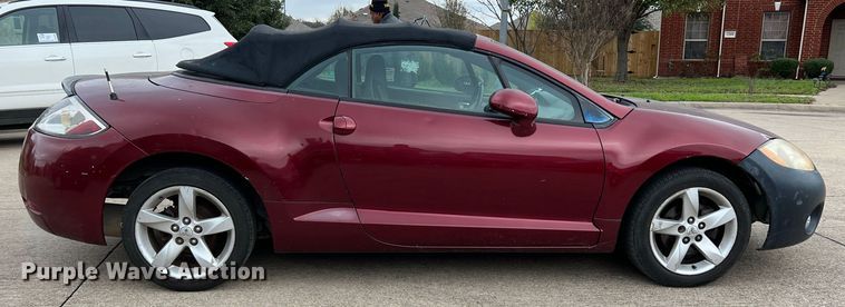 image for item DP0001 2007 Mitsubishi Eclipse Spyder  convertible