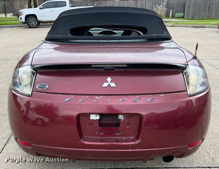 image for item DP0001 2007 Mitsubishi Eclipse Spyder  convertible