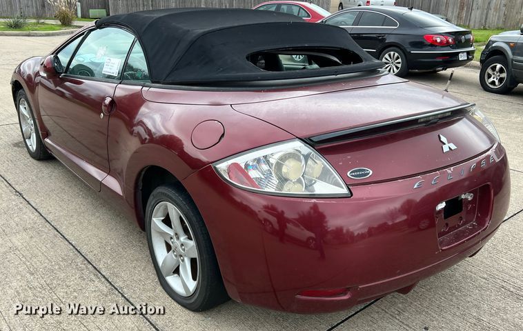 image for item DP0001 2007 Mitsubishi Eclipse Spyder  convertible