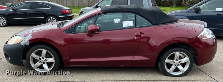 image for item DP0001 2007 Mitsubishi Eclipse Spyder  convertible
