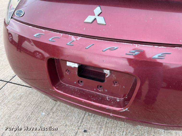 image for item DP0001 2007 Mitsubishi Eclipse Spyder  convertible