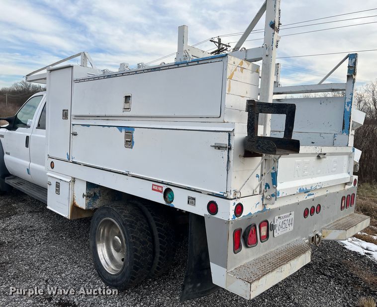 image for item DR7427 2007 Ford F550 Super Duty  Crew Cab utility / service truck