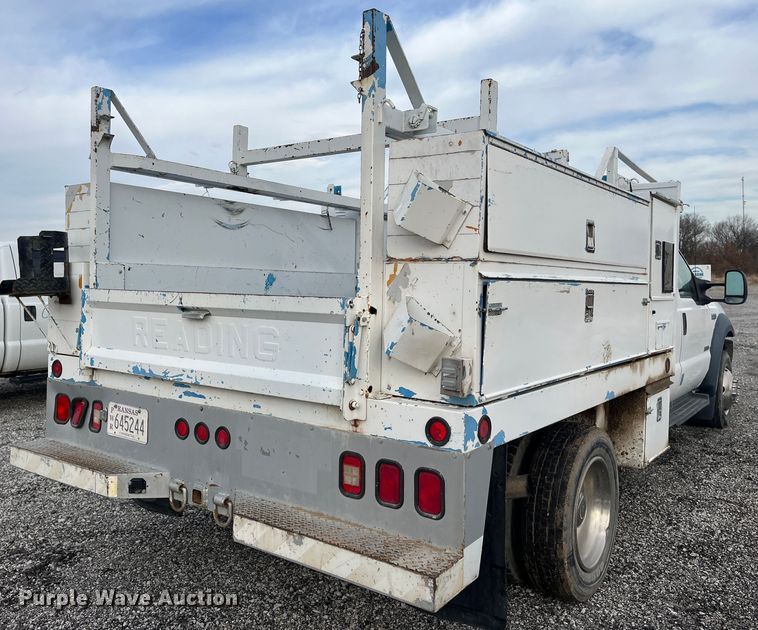 image for item DR7427 2007 Ford F550 Super Duty  Crew Cab utility / service truck