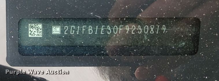 image for item HG9370 2015 Chevrolet Camaro