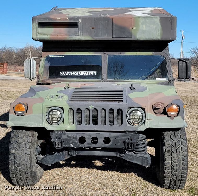 image for item HG9380 1988 Am General Humvee