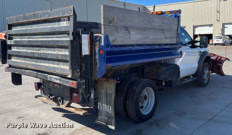 image for item JD9238 2008 Ford F450 Super Duty XL  dump truck