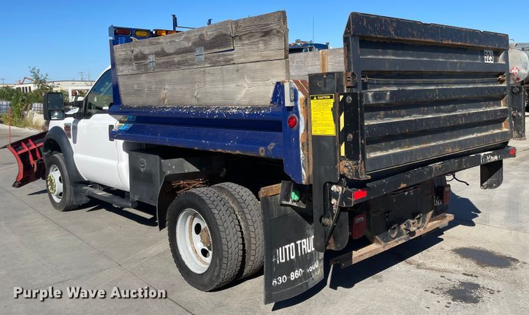 image for item JD9238 2008 Ford F450 Super Duty XL  dump truck