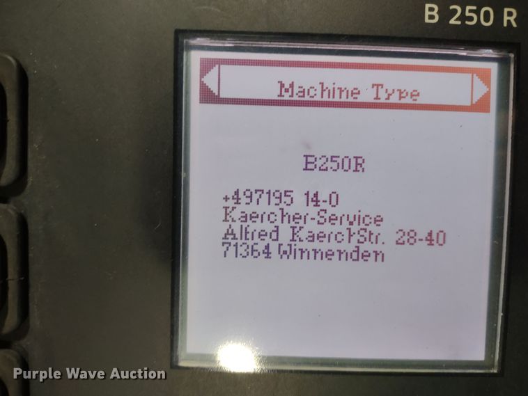 image for item JK9110 Karcher B250R  floor scrubber