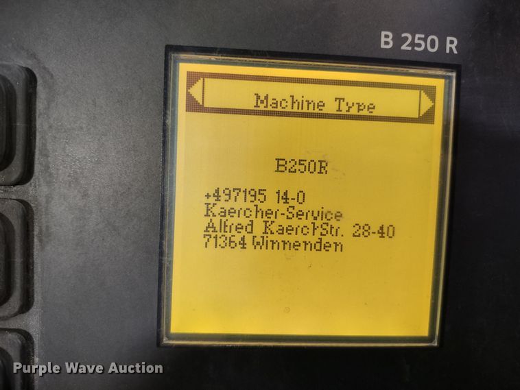 image for item JK9112 Karcher B250R  floor scrubber