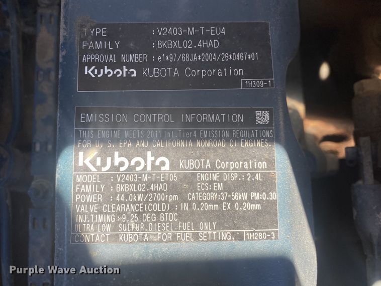 image for item JW9246 2011 Moffett M80BC  forklift