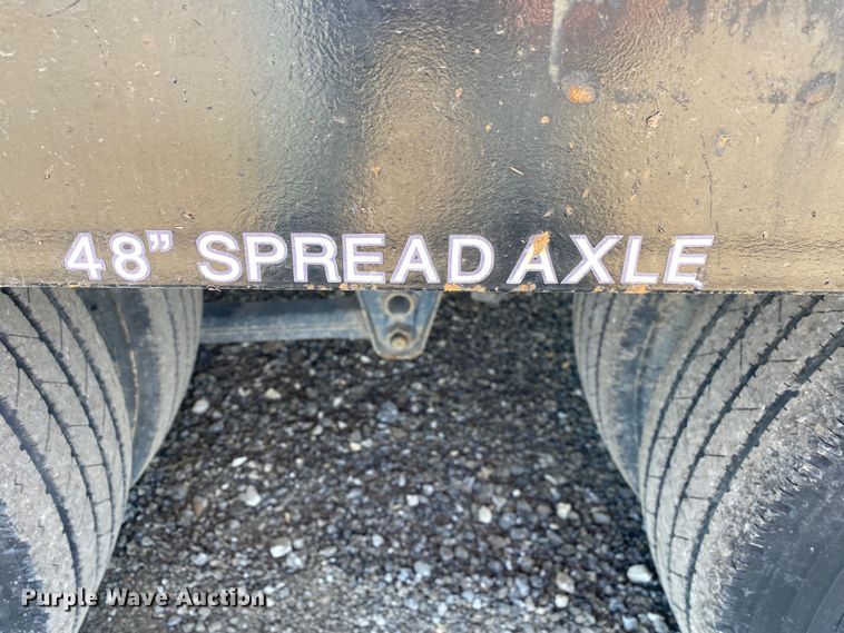 image for item JW9285 2015 Big Tex 25GN  equipment trailer