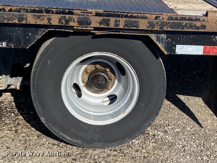 image for item JW9285 2015 Big Tex 25GN  equipment trailer