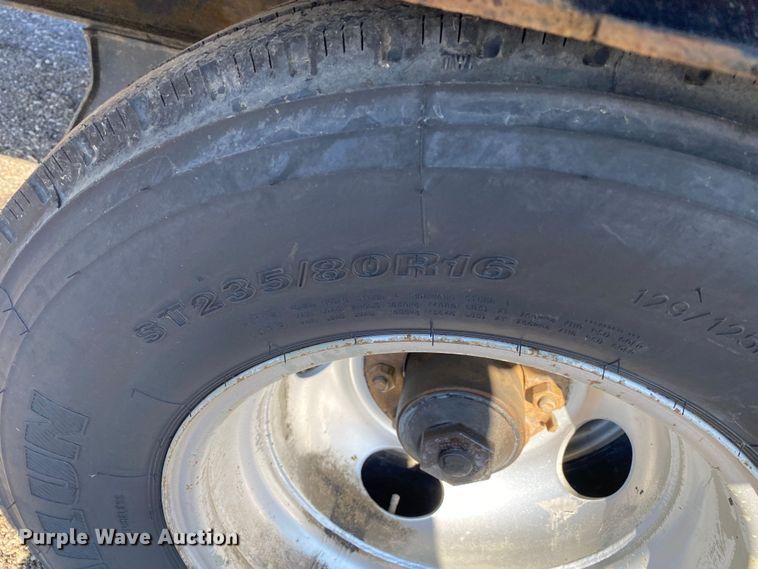 image for item JW9285 2015 Big Tex 25GN  equipment trailer