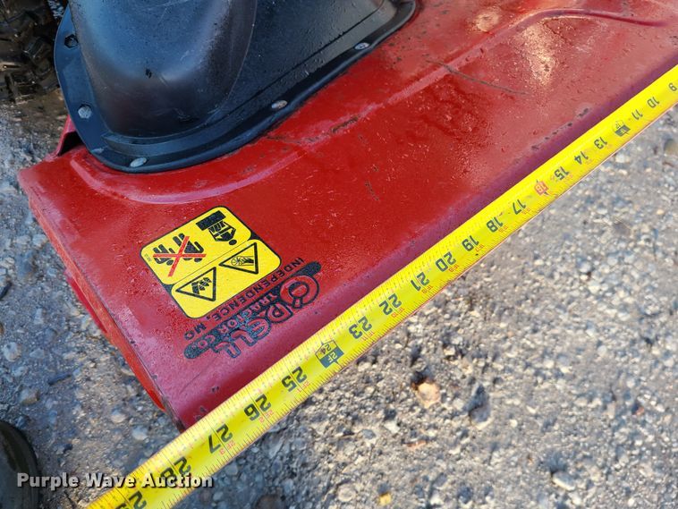 image for item JW9850 Toro Powermax 828OXE  snow blower