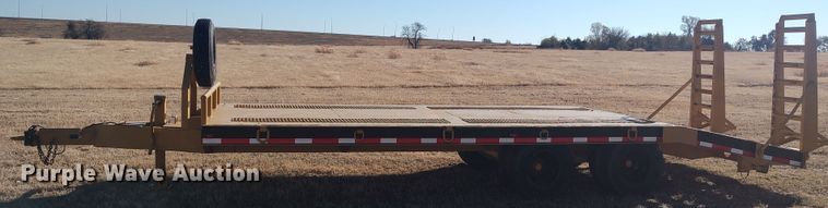 image for item LK9351 1977 Belshe  equipment trailer