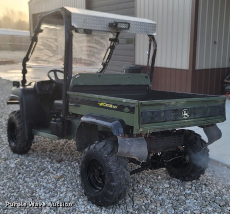image for item MH9663 2007 John Deere Gator XUV  utility vehicle