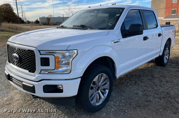 image for item MI9547 2018 Ford F150  SuperCrew pickup truck