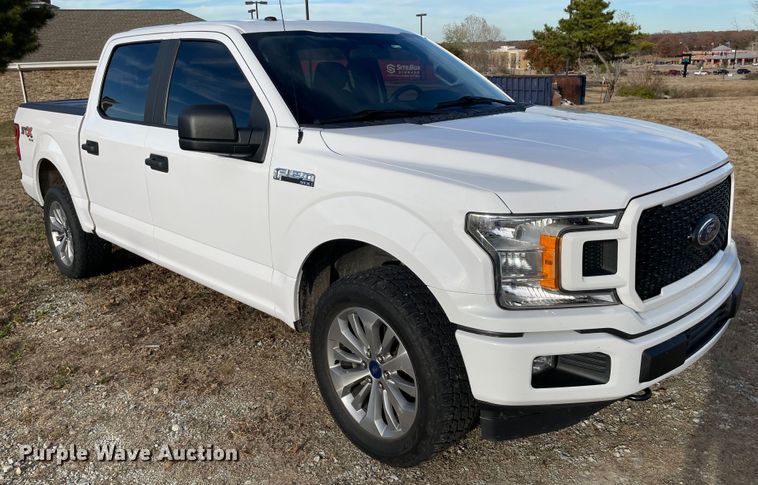 image for item MI9547 2018 Ford F150  SuperCrew pickup truck