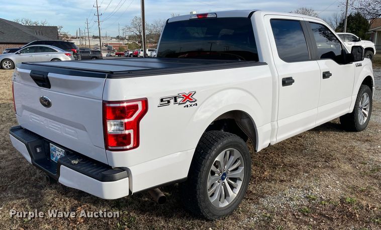 image for item MI9547 2018 Ford F150  SuperCrew pickup truck