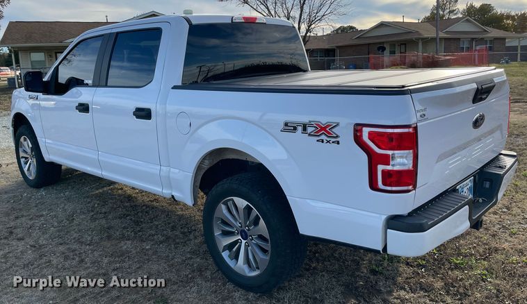 image for item MI9547 2018 Ford F150  SuperCrew pickup truck