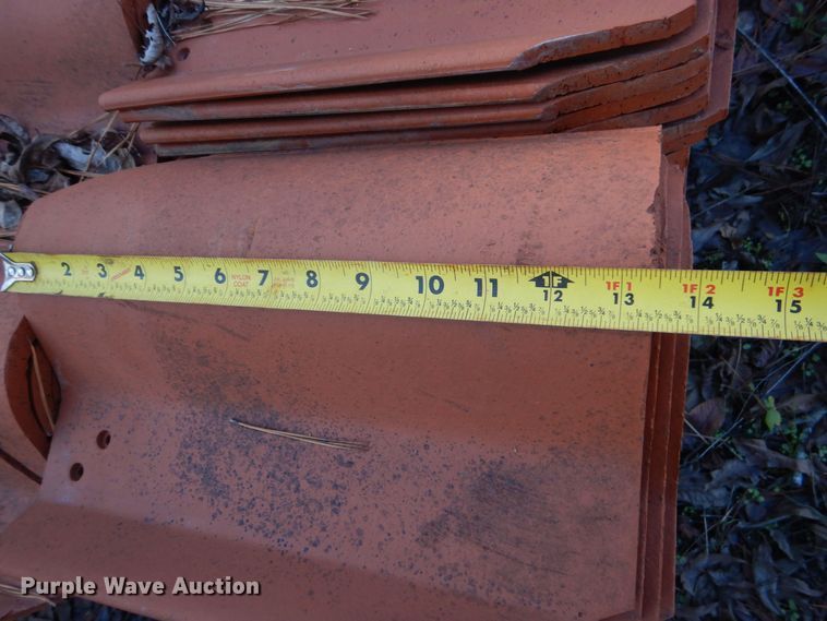 image for item MM9585 Chicago Imperial Tile red clay roof tiles