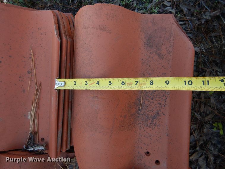 image for item MM9585 Chicago Imperial Tile red clay roof tiles