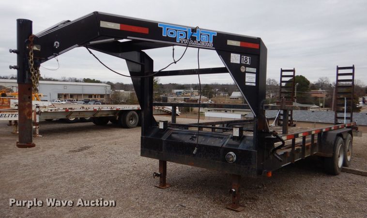 image for item MM9588 2012 Top Hat HHGN18X7-16E-H  equipment trailer