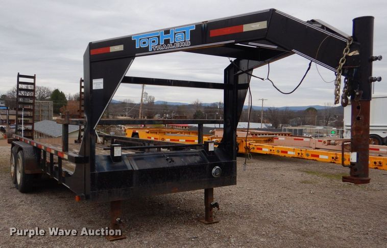 image for item MM9588 2012 Top Hat HHGN18X7-16E-H  equipment trailer