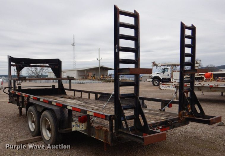 image for item MM9588 2012 Top Hat HHGN18X7-16E-H  equipment trailer