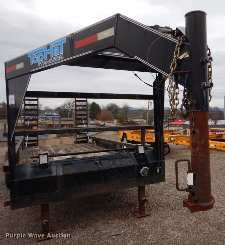 image for item MM9588 2012 Top Hat HHGN18X7-16E-H  equipment trailer