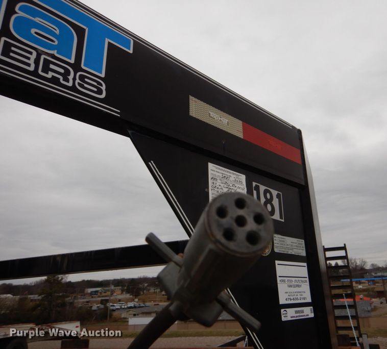 image for item MM9588 2012 Top Hat HHGN18X7-16E-H  equipment trailer