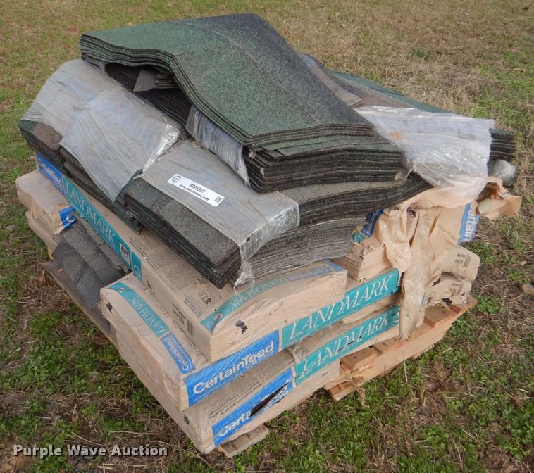 image for item MM9607 Approximately 21 bags of Certain Teed shingles