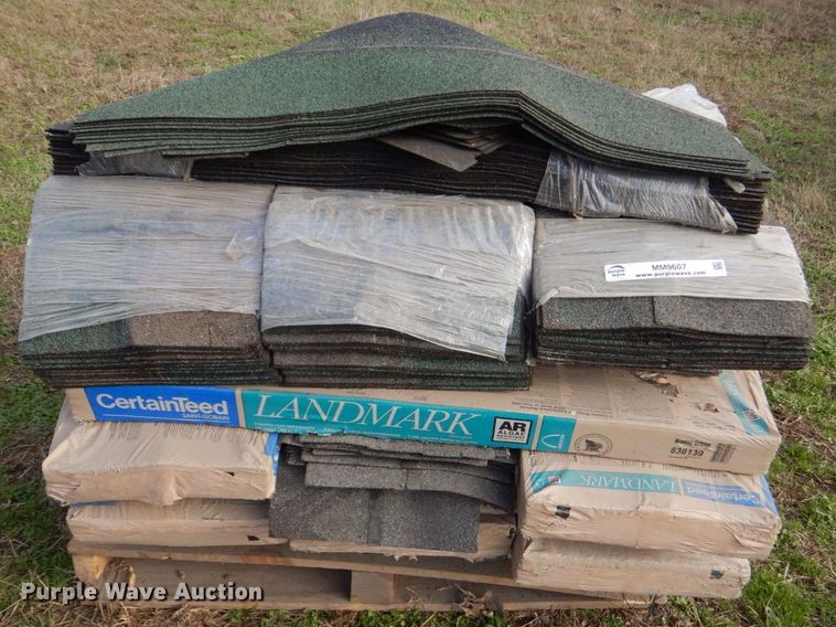 image for item MM9607 Approximately 21 bags of Certain Teed shingles