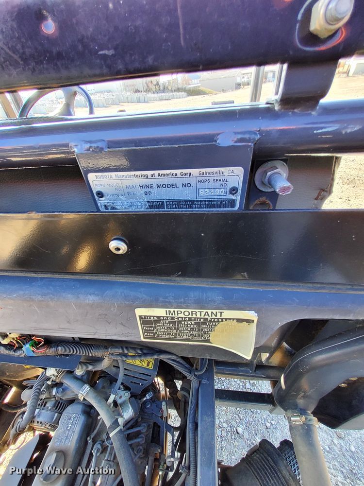 image for item MM9608 2008 Kubota RTV900  utility vehicle