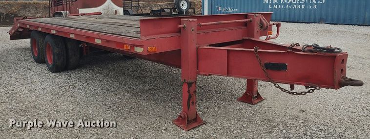 image for item MM9931 1977 Triangle K  equipment trailer