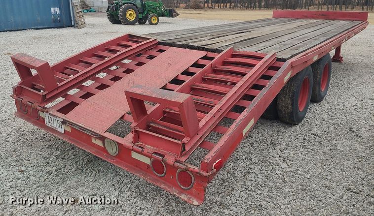 image for item MM9931 1977 Triangle K  equipment trailer