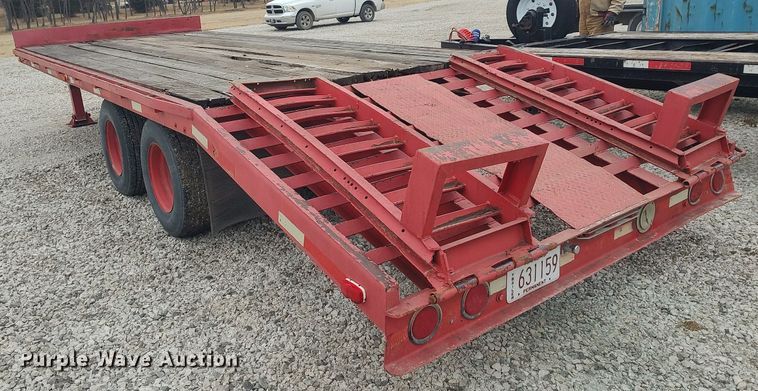 image for item MM9931 1977 Triangle K  equipment trailer
