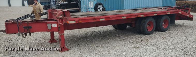 image for item MM9931 1977 Triangle K  equipment trailer