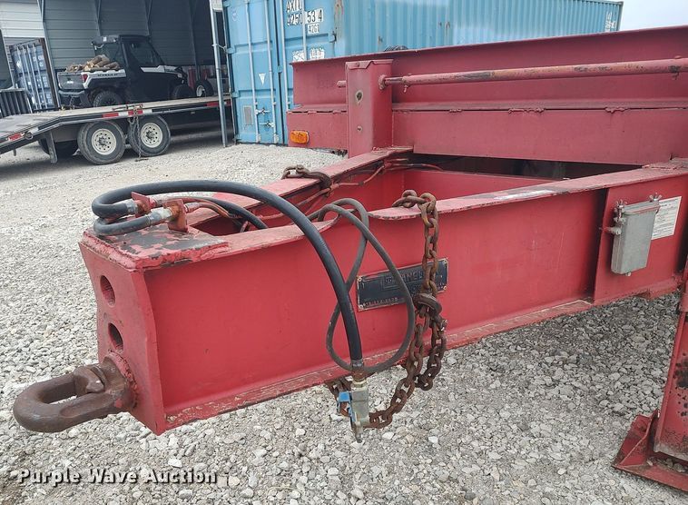 image for item MM9931 1977 Triangle K  equipment trailer