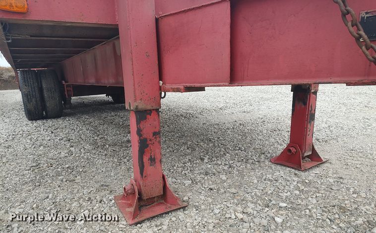 image for item MM9931 1977 Triangle K  equipment trailer