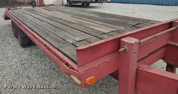 image for item MM9931 1977 Triangle K  equipment trailer