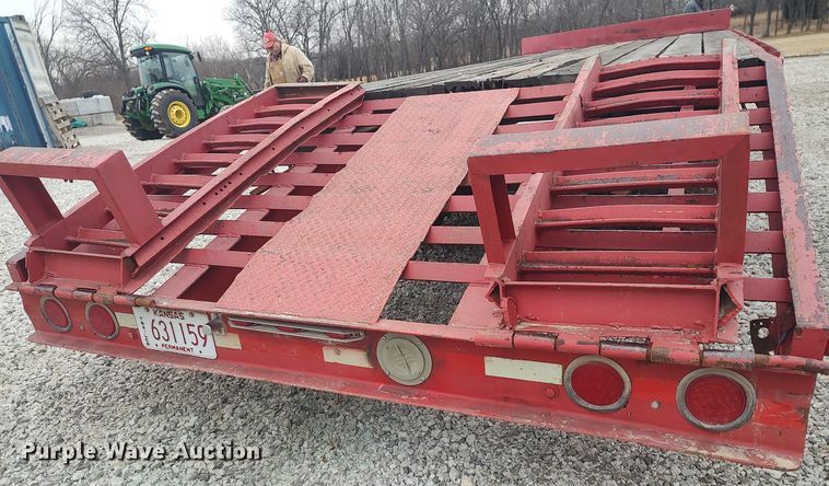image for item MM9931 1977 Triangle K  equipment trailer