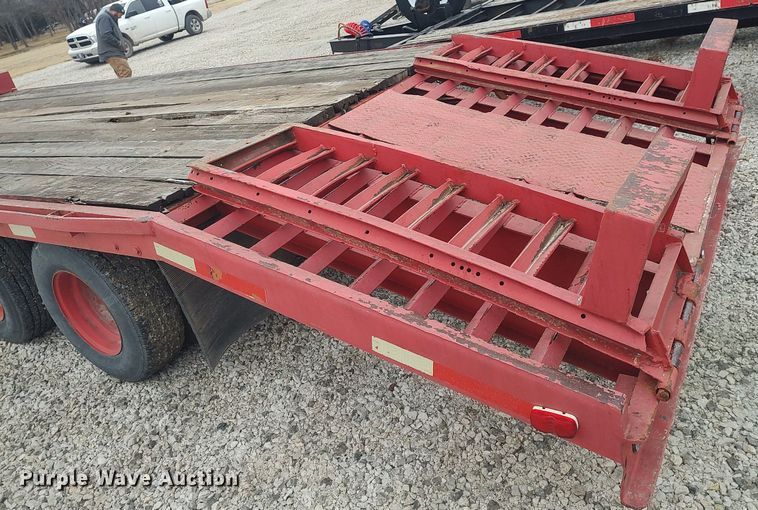 image for item MM9931 1977 Triangle K  equipment trailer