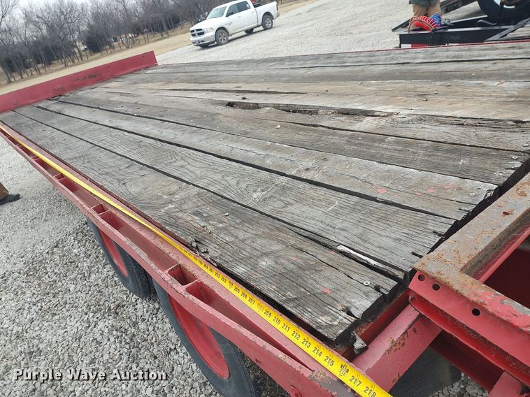 image for item MM9931 1977 Triangle K  equipment trailer