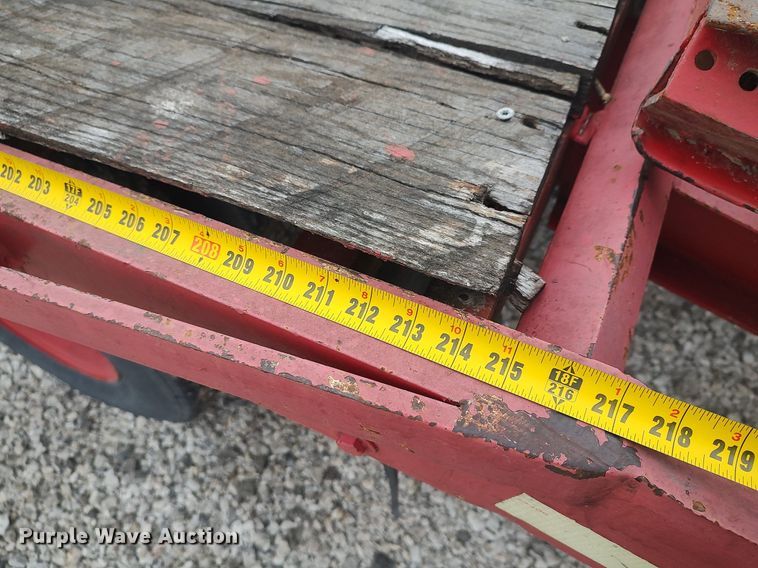 image for item MM9931 1977 Triangle K  equipment trailer