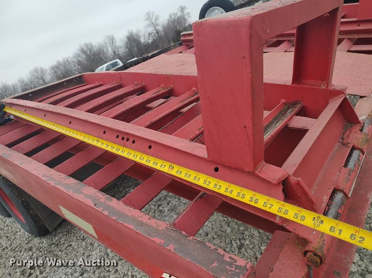 image for item MM9931 1977 Triangle K  equipment trailer