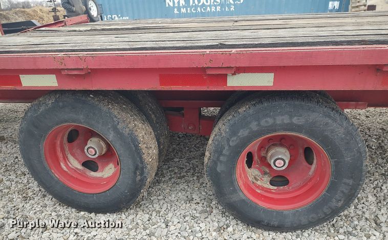 image for item MM9931 1977 Triangle K  equipment trailer