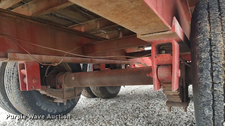 image for item MM9931 1977 Triangle K  equipment trailer