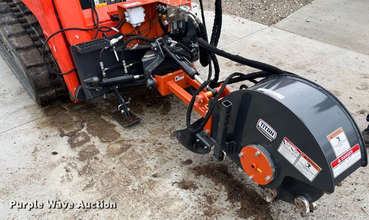 image for item MN9493 2022 Titan  skid steer stump grinder