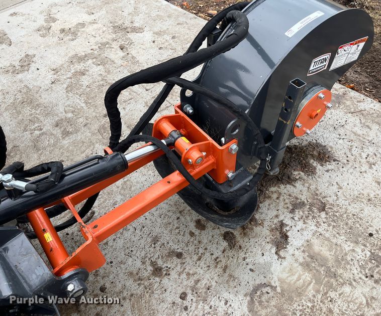 2022 Titan skid steer stump grinder in Tonganoxie, KS Item MN9493